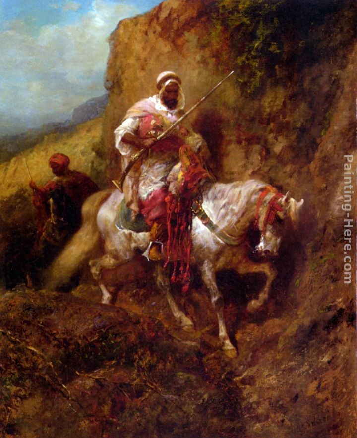Adolf Schreyer The Warrier